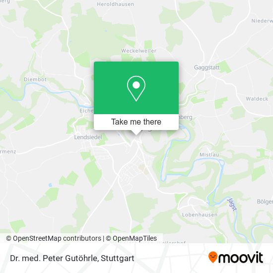 Dr. med. Peter Gutöhrle map