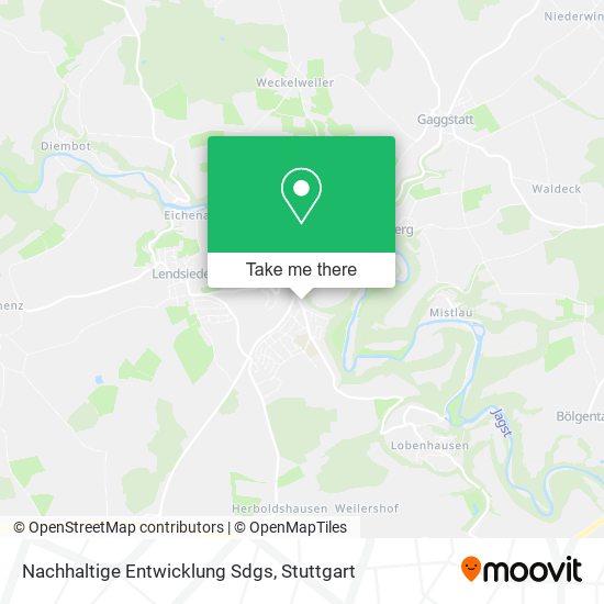 Nachhaltige Entwicklung Sdgs map