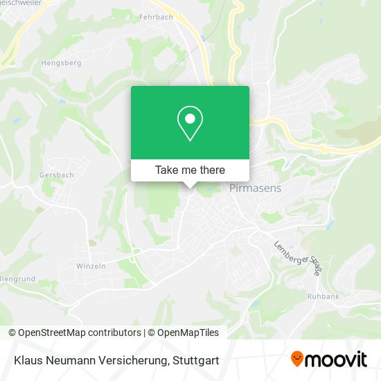 Klaus Neumann Versicherung map