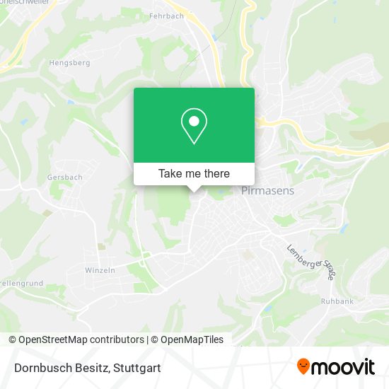 Dornbusch Besitz map