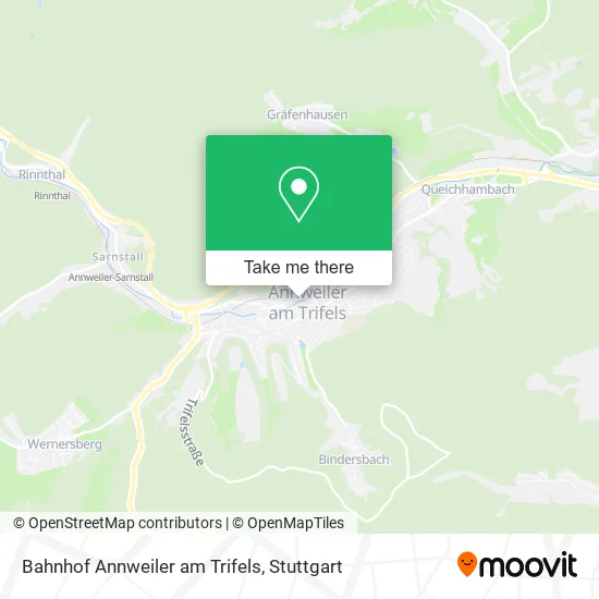 Карта Bahnhof Annweiler am Trifels