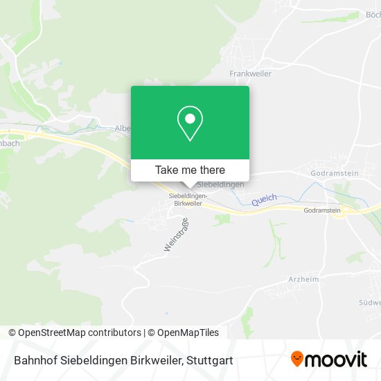 Карта Bahnhof Siebeldingen Birkweiler