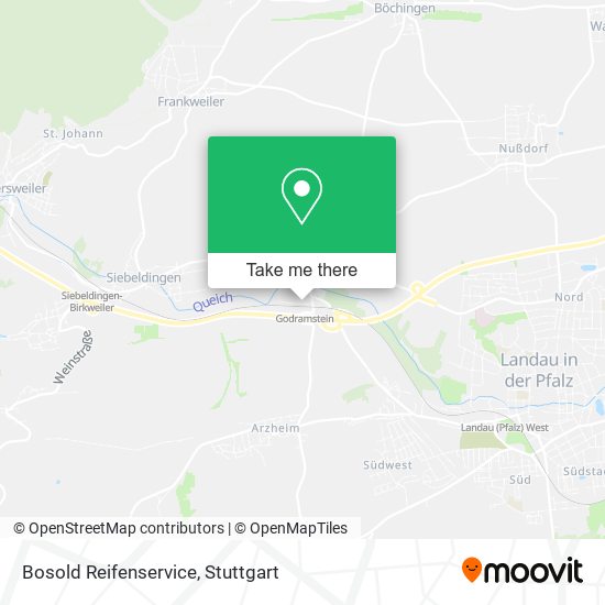 Bosold Reifenservice map