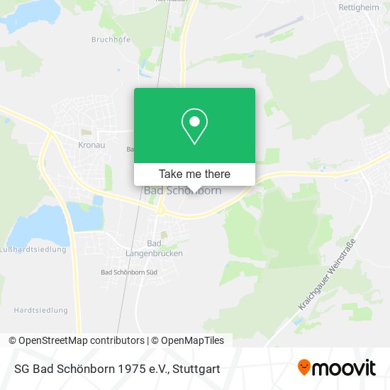 SG Bad Schönborn 1975 e.V. map