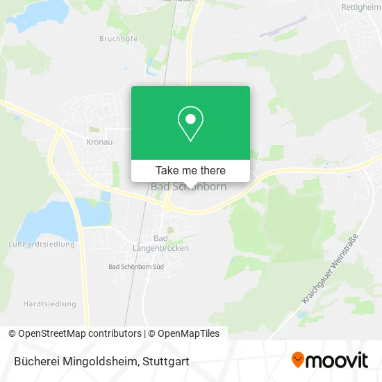 Карта Bücherei Mingoldsheim