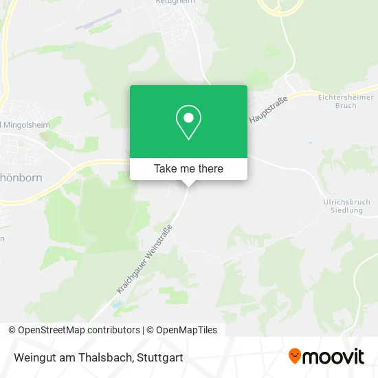 Карта Weingut am Thalsbach