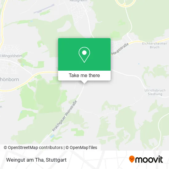 Карта Weingut am Tha