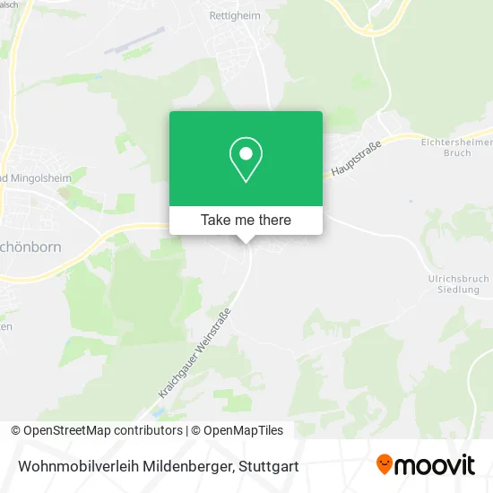 Карта Wohnmobilverleih Mildenberger