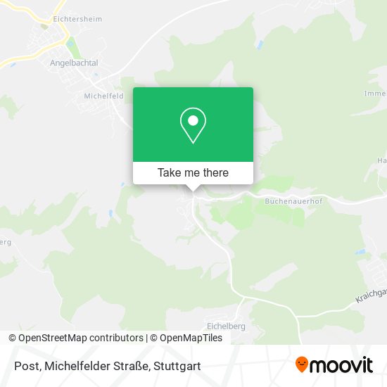 Post, Michelfelder Straße map