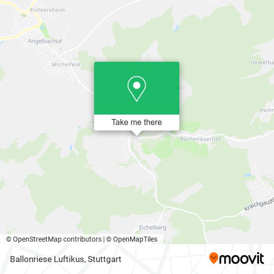 Ballonriese Luftikus map