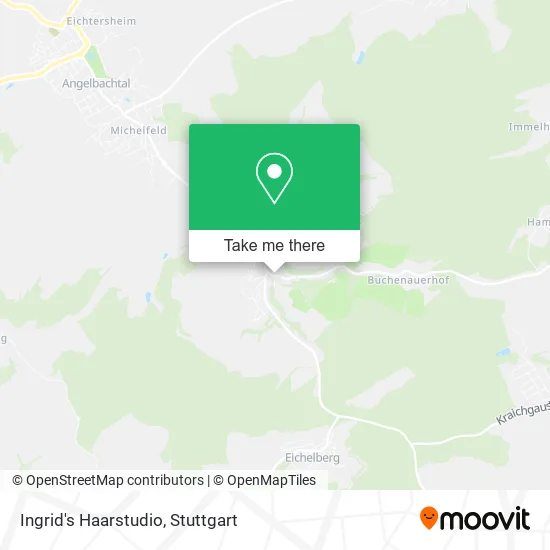 Карта Ingrid's Haarstudio