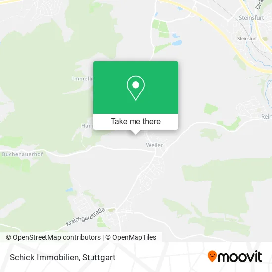 Карта Schick Immobilien