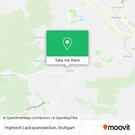 Hightech Lackspanndecken map