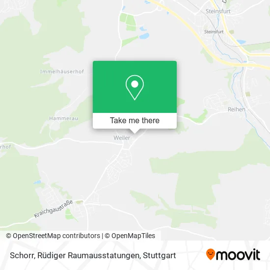 Карта Schorr, Rüdiger Raumausstatungen