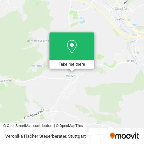 Карта Veronika Fischer Steuerberater