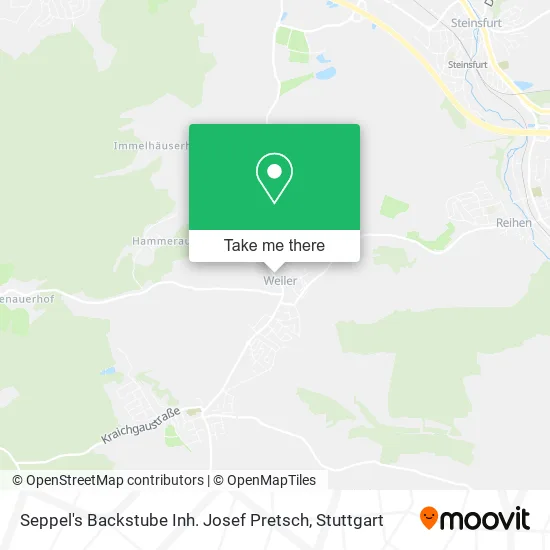 Seppel's Backstube Inh. Josef Pretsch map