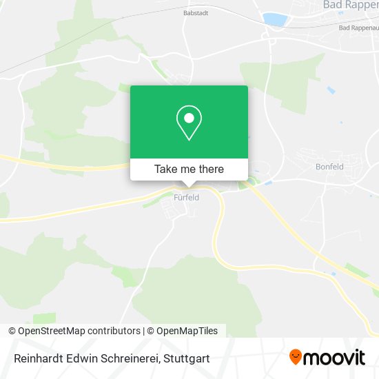 Reinhardt Edwin Schreinerei map