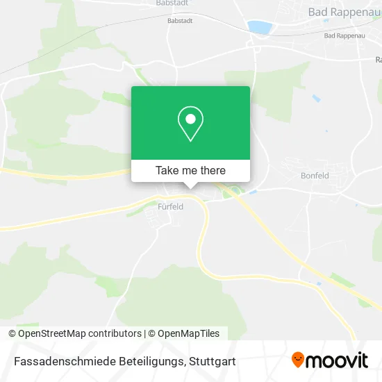 Карта Fassadenschmiede Beteiligungs