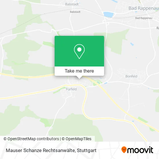 Mauser Schanze Rechtsanwälte map