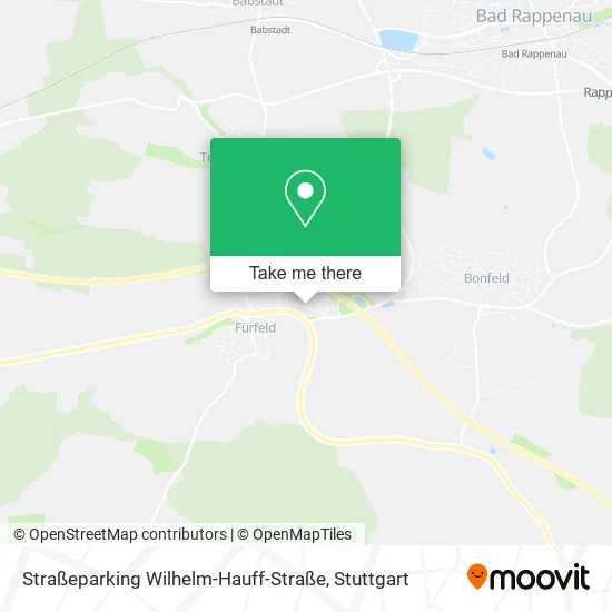 Карта Straßeparking Wilhelm-Hauff-Straße