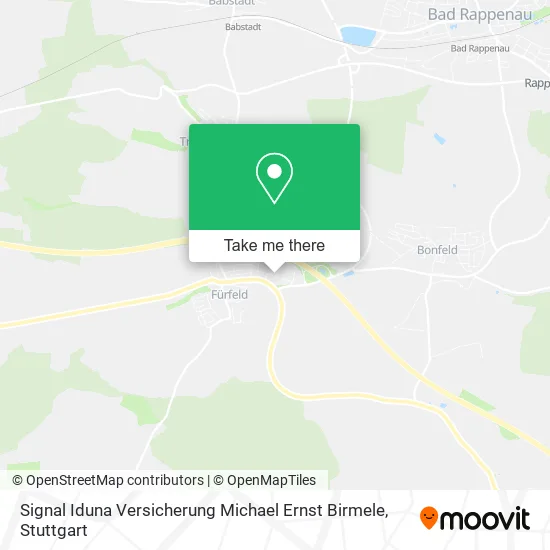 Карта Signal Iduna Versicherung Michael Ernst Birmele