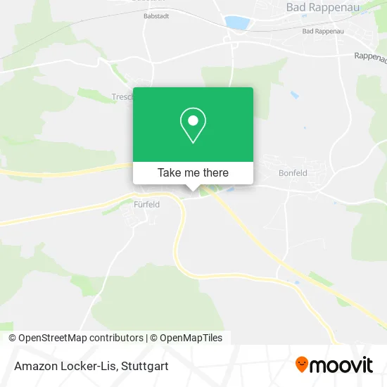Карта Amazon Locker-Lis