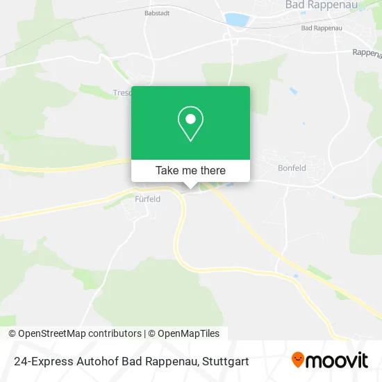 Карта 24-Express Autohof Bad Rappenau