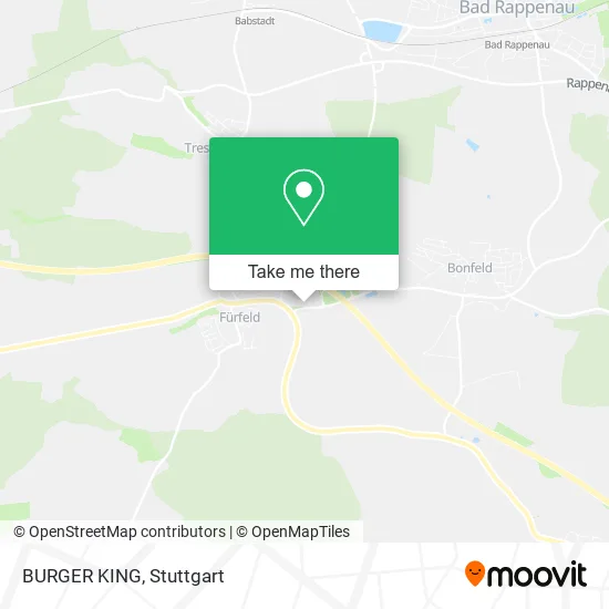 Карта BURGER KING