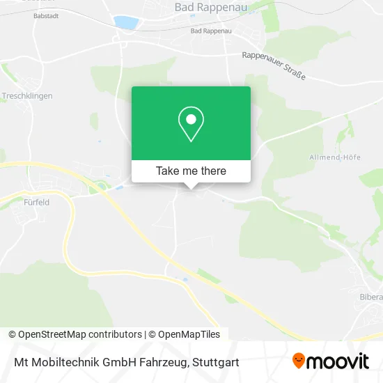 Карта Mt Mobiltechnik GmbH Fahrzeug