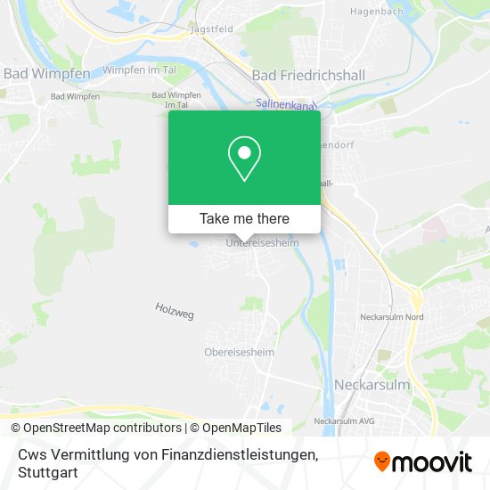 Cws Vermittlung von Finanzdienstleistungen map