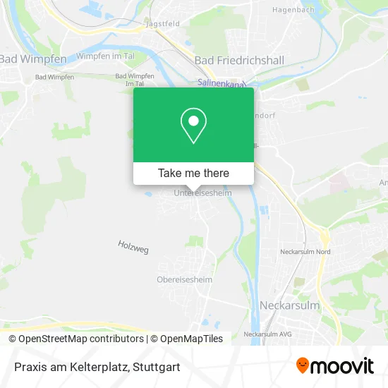 Карта Praxis am Kelterplatz