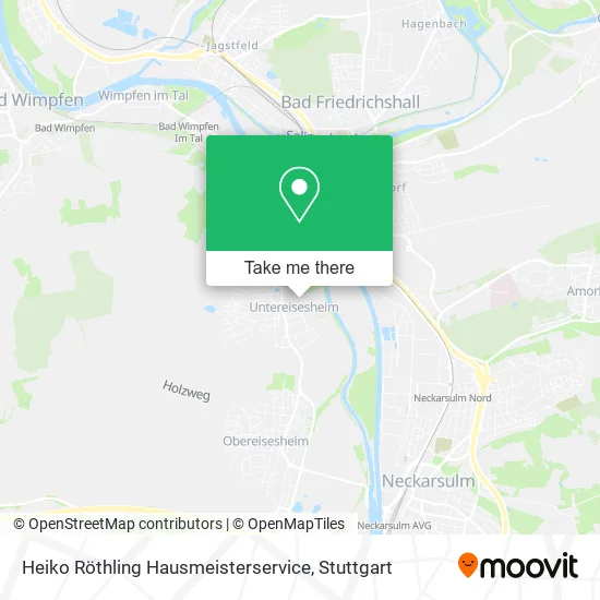 Карта Heiko Röthling Hausmeisterservice