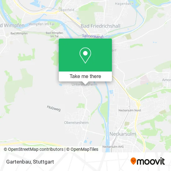Карта Gartenbau