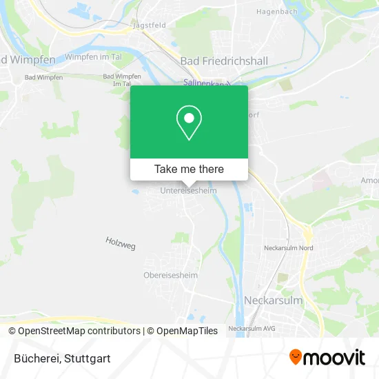 Карта Bücherei