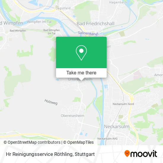 Карта Hr Reinigungsservice Röthling