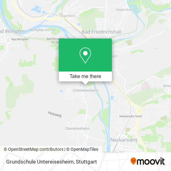Карта Grundschule Untereisesheim