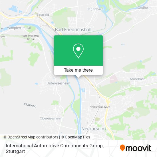 Карта International Automotive Components Group