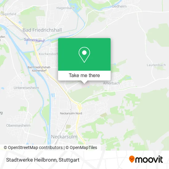 Карта Stadtwerke Heilbronn