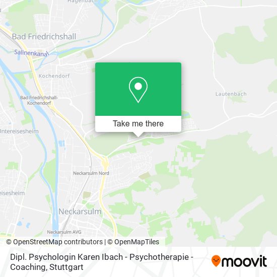 Dipl. Psychologin Karen Ibach - Psychotherapie - Coaching map
