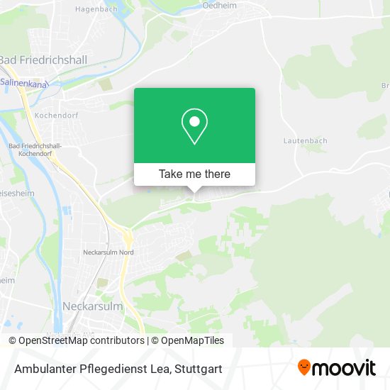 Ambulanter Pflegedienst Lea map