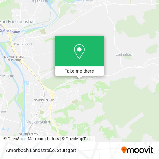 Карта Amorbach Landstraße