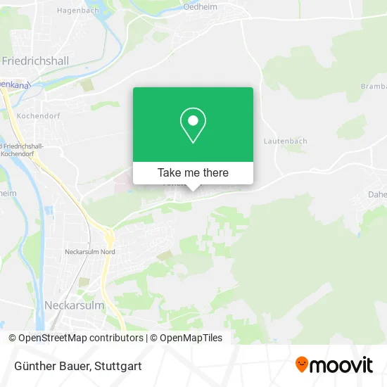 Карта Günther Bauer