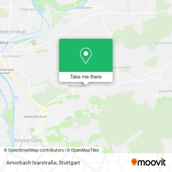 Карта Amorbach Isarstraße