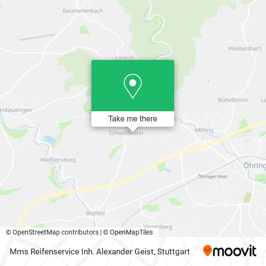 Mms Reifenservice Inh. Alexander Geist map