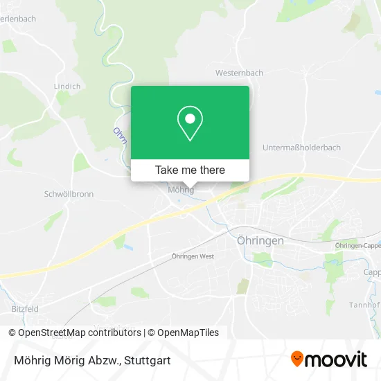 Карта Möhrig Mörig Abzw.