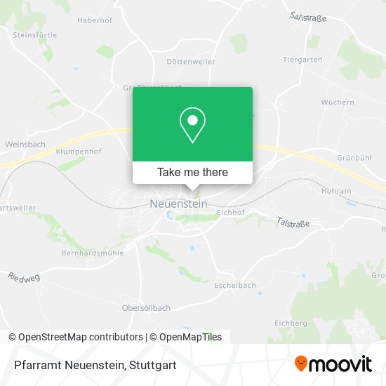 Карта Pfarramt Neuenstein