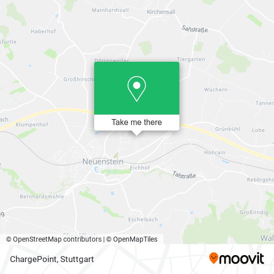 ChargePoint map