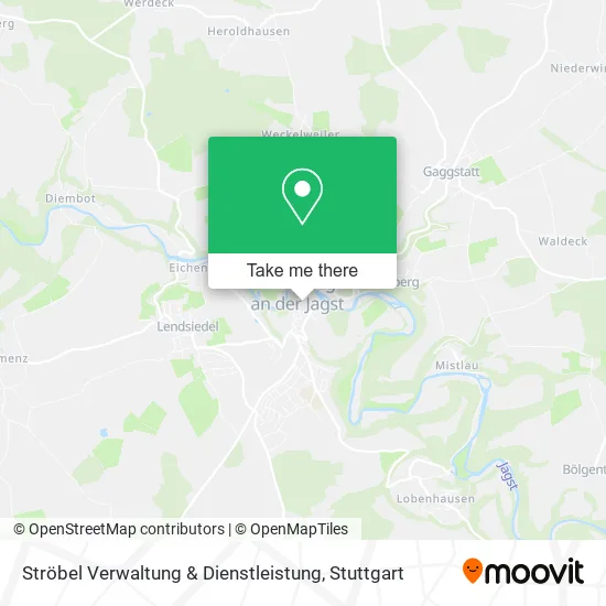 Карта Ströbel Verwaltung & Dienstleistung