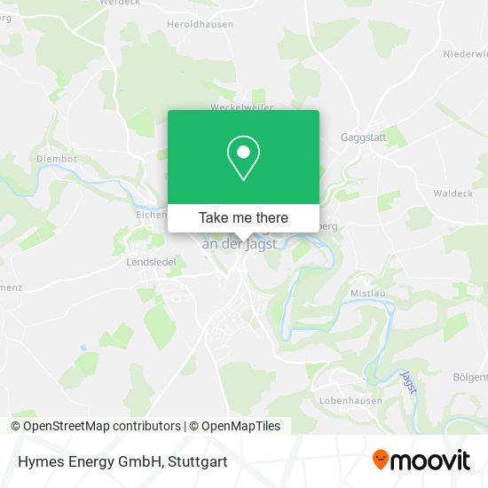 Карта Hymes Energy GmbH