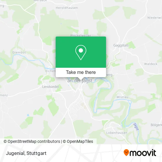 Карта Jugenial